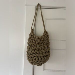 Alienina Woven Ruth Shoulder Bag (made in Italy )